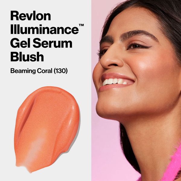 Coral Coral Revlon Illuminance - Gel Serum Blush 11ml - Coral