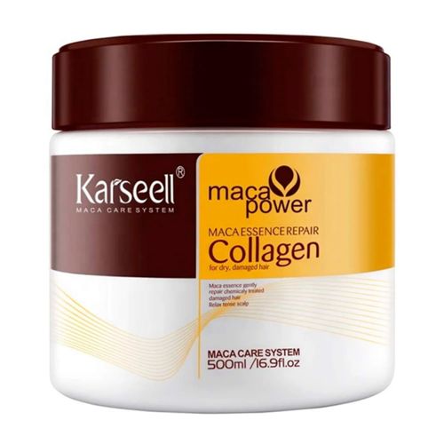 Karseell Maca Power Essence Repair Collagen - Mascara de Tratamento 500ml 500ml Karseell Maca Power Essence Repair Collagen - Mascara de Tratamento 500ml 500ml