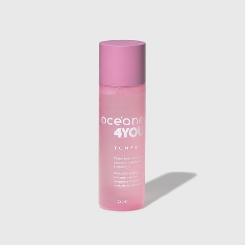 Tônico Facial com Ácido Salicílico - Toner 4you 120ml Não