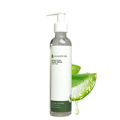Sabonete Líquido Vegano Aloe Vera Corpo e Rosto – 200 ml