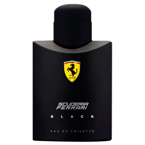 125ml 125ml Ferrari Scuderia Ferrari Black Eau de Toilette - Perfume Masculino - 125ml 125ml 125ml Ferrari Scuderia Ferrari Black Eau de Toilette - Perfume Masculino - 125ml