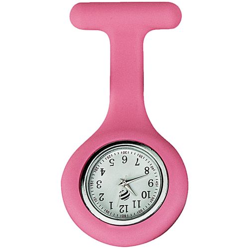 Relógio de Lapela em Silicone Incoterm Pink