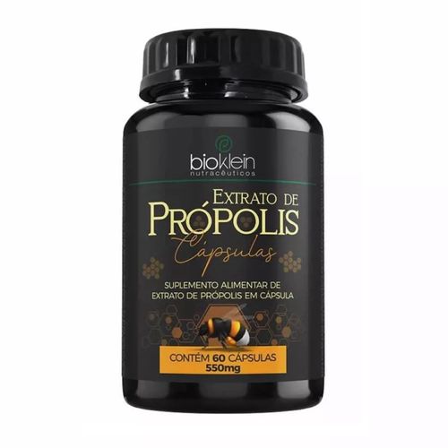EXTRATO DE PROPOLIS 550MG 60 CAPS BIOKLEIN