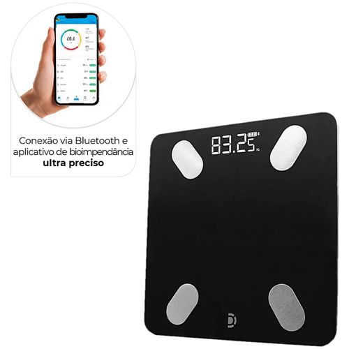 Balança Digital de Bioimpedância Dellamed Balança Digital de Bioimpedância Dellamed