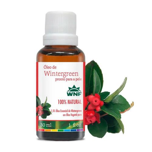 Óleo de Wintergreen Pronto Para a Pele WNF 30ml