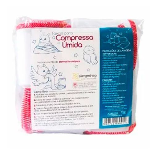Faixas Para Compressa Úmida P Alergoshop Faixas Para Compressa Úmida P Alergoshop