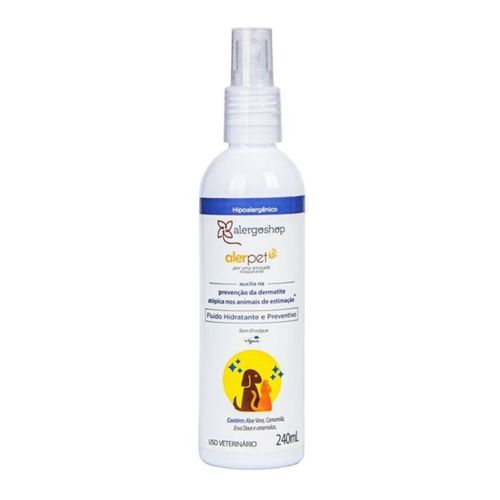 Fluído Hidratante E Preventivo Alerpet Alergoshop 240ml Fluído Hidratante E Preventivo Alerpet Alergoshop 240ml