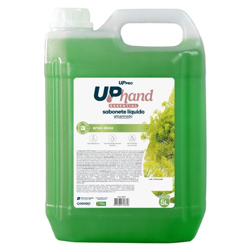 Sabonete Líquido Uppro Hand Essential - Erva Doce - 5 Litros