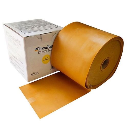 Faixa Elástica para Exercícios TheraBand Gold Força Máxima - metro Faixa Elástica para Exercícios TheraBand Gold Força Máxima - metro