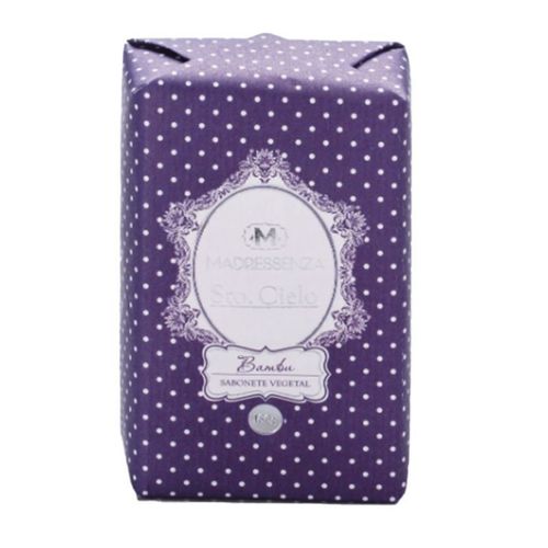 Sabonete Vegetal em Barra Bambu Madressenza 180g 10cm sem cor Sabonete Vegetal em Barra Bambu Madressenza 180g 10cm sem cor