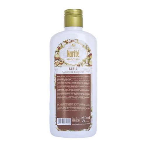 Refil Sabonete Líquido Karité Madressenza 250ml Refil Sabonete Líquido Karité Madressenza 250ml