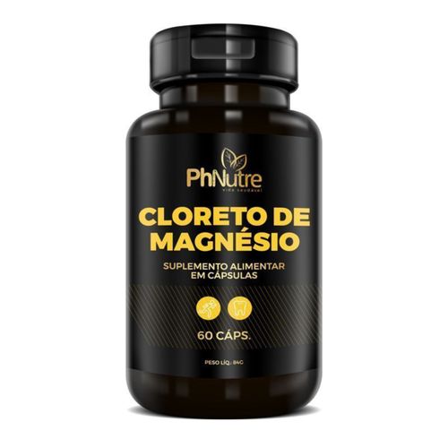 Cloreto de Magnésio Phnutre 60 cápsulas