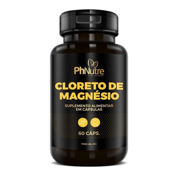 Cloreto de Magnésio Phnutre 60 cápsulas