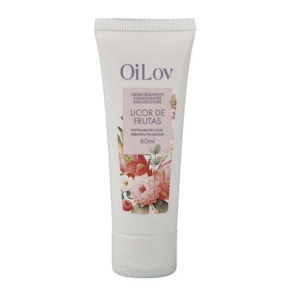 Creme Hidratante Mãos e Pés Licor de Frutas OiLov 60ml incolor