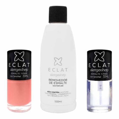 KIT Esmaltes Marina + Top Coat + Removedor Alergoshop KIT Esmaltes Marina + Top Coat + Removedor Alergoshop