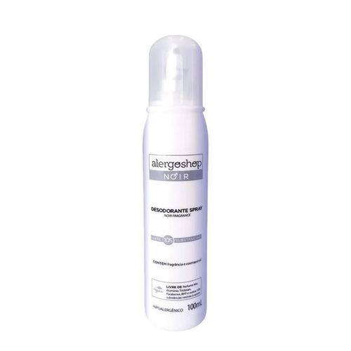 Desodorante Spray Masculino Noir Hipoalergênico Alergoshop 100ml