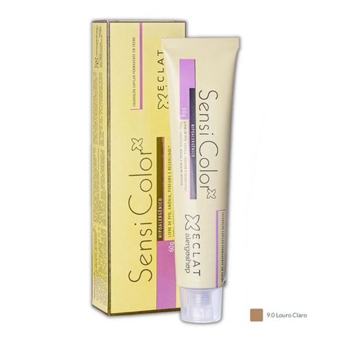 Tintura Hipoalergênica Alergoshop Cor 9.0 Louro Claro 60g