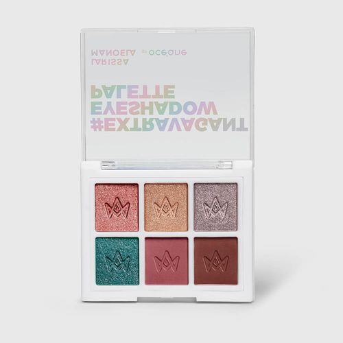 Paleta de Sombras Larissa Manoela By Océane - Extravagant Eyeshadow Palette 7,5g Não