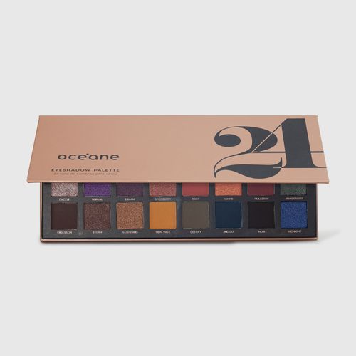 Paleta de Sombras 24 Cores - 24 Eyeshadow Palette 28g Não Paleta de Sombras 24 Cores - 24 Eyeshadow Palette 28g Não