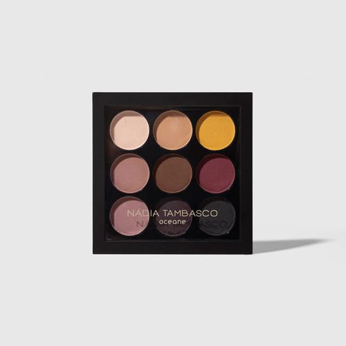 Paleta de Sombras Nádia Tambasco By Océane - To Go Matte 7,2g Sim