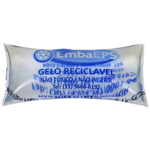 Gelo Reutilizável Flexível Em PVC EmbaEPS 15g - unidade Gelo Reutilizável Flexível Em PVC EmbaEPS 15g - unidade