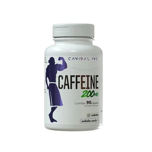 Suplemento Alimentar Cafeina 200mg 90 Caps Canibal Inc Suplemento Alimentar Cafeina 200mg 90 Caps Canibal Inc