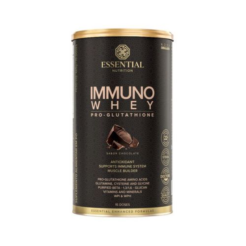 Immuno Whey Pro Glutathione Choco Essential Nutrition 465g Immuno Whey Pro Glutathione Choco Essential Nutrition 465g