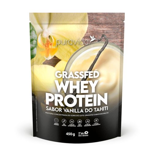 Grassfed Whey Protein Vanilla Tahiti Puravida 450g Grassfed Whey Protein Vanilla Tahiti Puravida 450g
