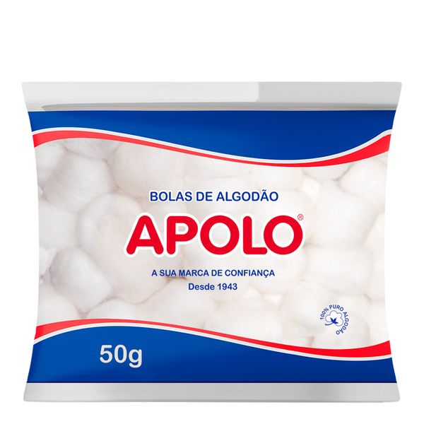Bolas de Algodão Apolo 50g