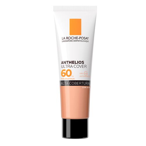 Protetor Solar Facial La Roche-Posay Fps 60 Anthelios Ultra Cover Cor 3.0 30G