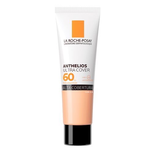 Protetor Solar Facial La Roche-Posay Fps 60 Anthelios Ultra Cover Cor 2.0 30G