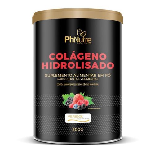 Colágeno Verisol Sabor Frutas Vermelhas Phnutre 300g