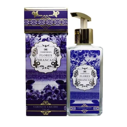 Sabonete Líquido Flores Brancas Madressenza 250Ml