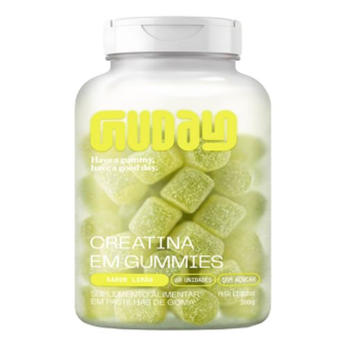 911951---Creatina-Guday-Gummies-Sabor-Limao-60-Unidades 911951---Creatina-Guday-Gummies-Sabor-Limao-60-Unidades