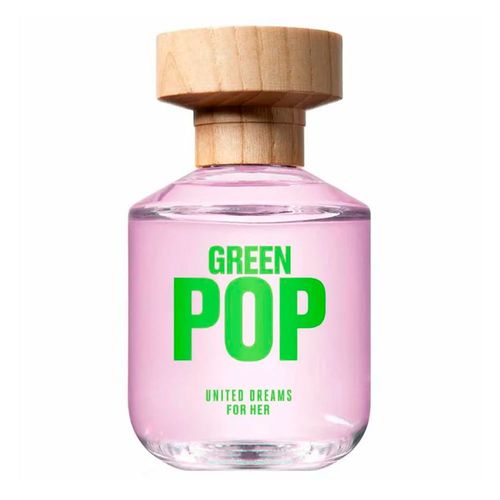 Benetton United Dreams Green Pop Le25 Her Eau de Toilette - Perfume Feminino 80ml 80ml