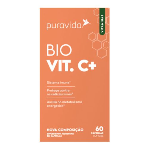 Bio Vit C+ Puravida 60caps Bio Vit C+ Puravida 60caps