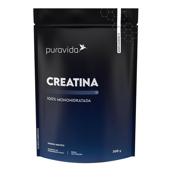 Creatina Monohidratada Puravida 300g