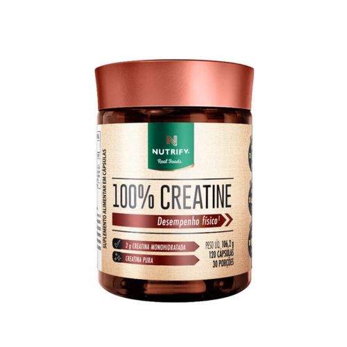 100% Creatine Nutrify 120caps 100% Creatine Nutrify 120caps