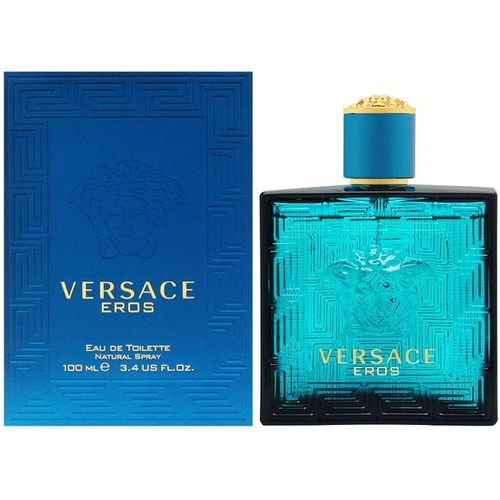 Versace Eros Versace Perfume Masculino Eau de Toilette 100ml 100ml Incolor