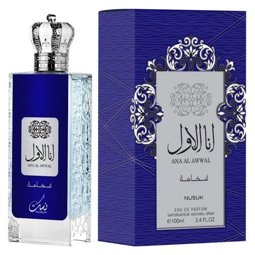 Ana Al Awwal Blue Nusuk Eau de Parfum 100ml Perfume Masculino Importado 100ml