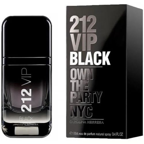212 Vip Black Carolina Herrera Perfume Masculino Eau de Parfum 100ml Importado 100ml Incolor
