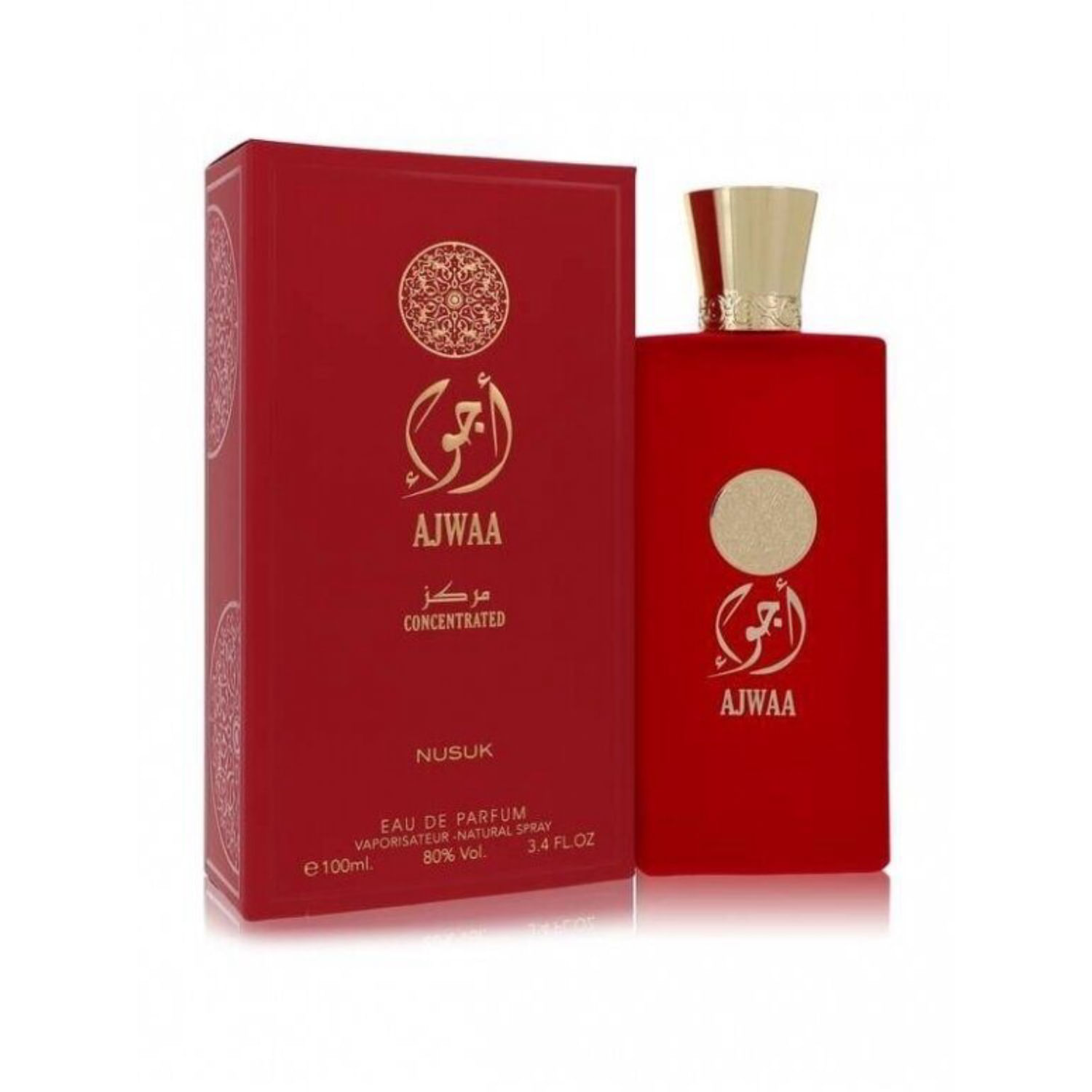 Ajwaa Concentred Nusuk Eau De Parfum Feminino 100ml Árabe