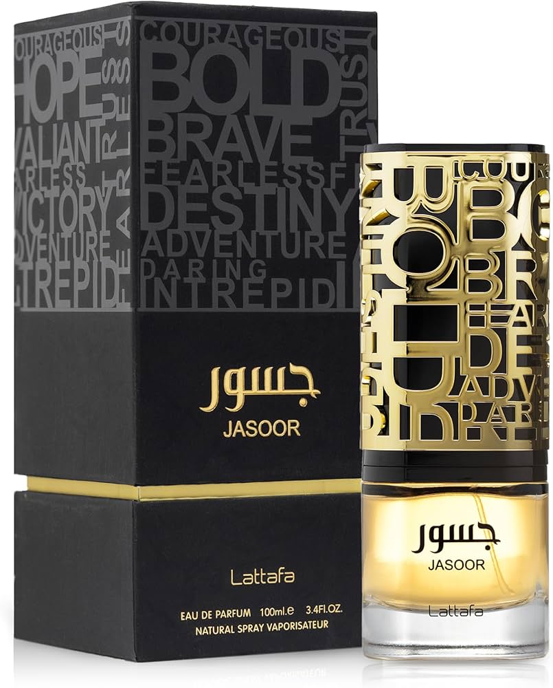 Perfume Arabe Jasoor Lattafa Masculino EDP 100ml