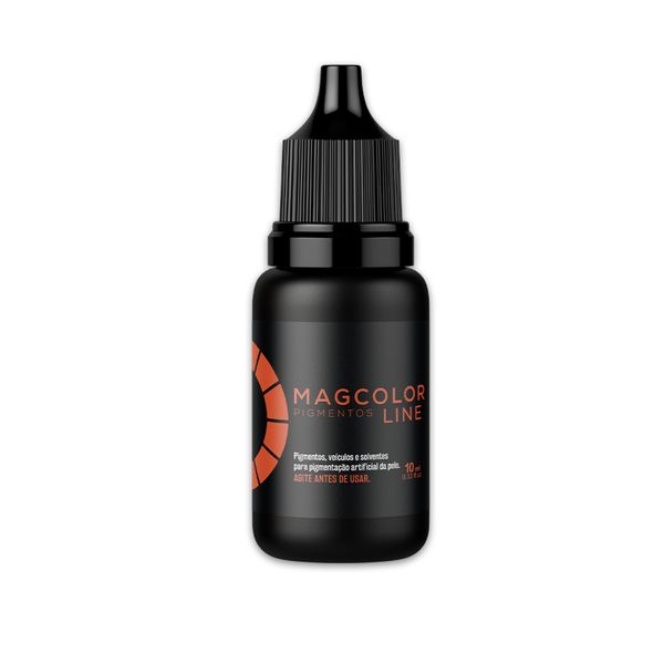 Pigmento Sobrancelhas e Olhos Mag Color Gold 5ml - Preto