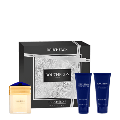 Kit Boucheron Pour Homme Eau de Parfum 100ml + After Shave Balm 100ml + Shower Gel 100ml