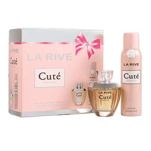 Kit La Rive Cuté Feminino - Eau de Parfum 100ml + Desodorante 150ml Kit