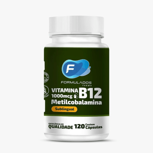Metilcobalamina 1000mcg 120 Cápsulas Sublinguais Metilcobalamina 1000mcg 120 Cápsulas Sublinguais