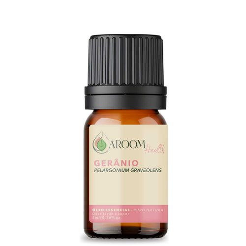 Óleo essencial puro natural de Gerânio – 5 ml Óleo essencial puro natural de Gerânio – 5 ml