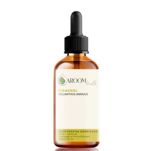 Óleo Ozonizado de Girassol 100% Puro Natural - 30 ml Óleo Ozonizado de Girassol 100% Puro Natural - 30 ml