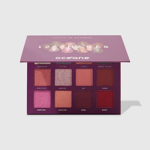 Paleta de Sombras - 12 Shades Océane Purple 26,5g Não Paleta de Sombras - 12 Shades Océane Purple 26,5g Não